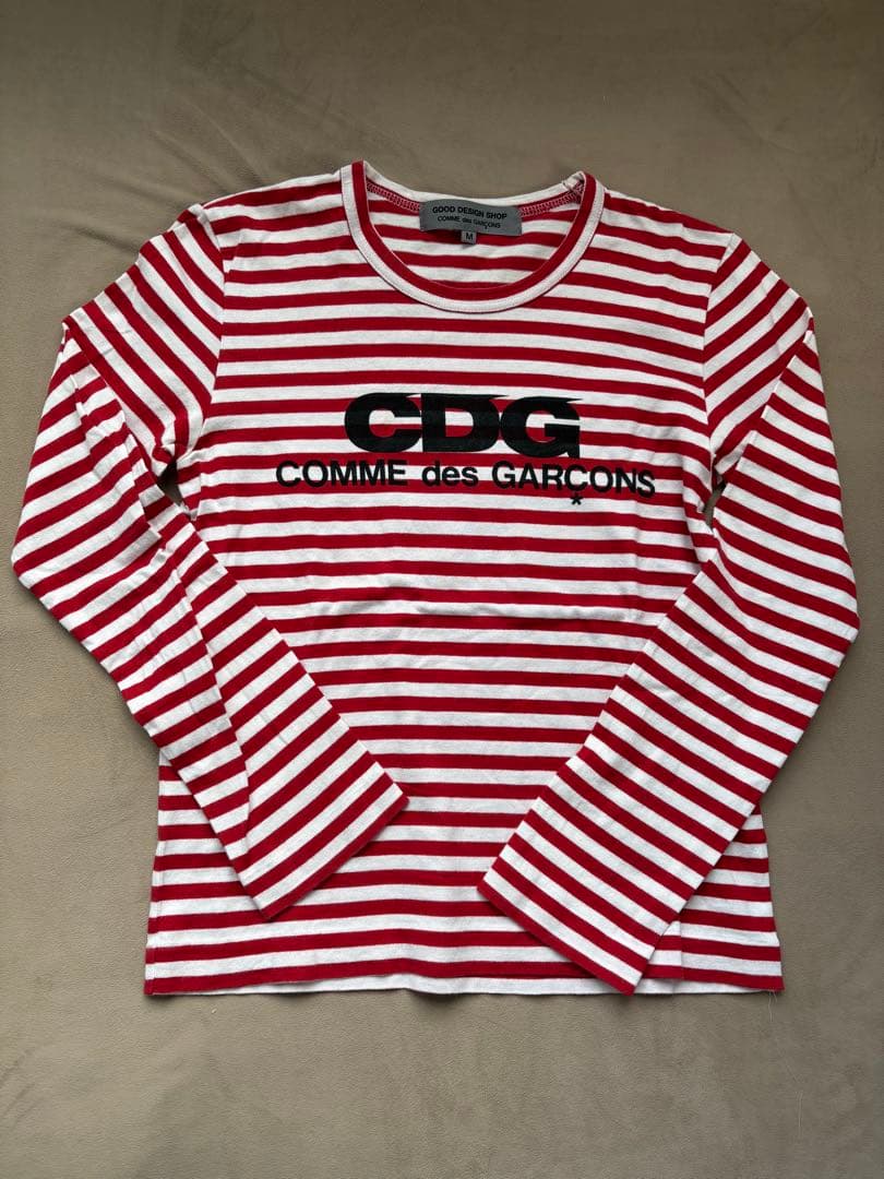 CDG COMME des GARÇONS ボーダーロンT ギャルソン