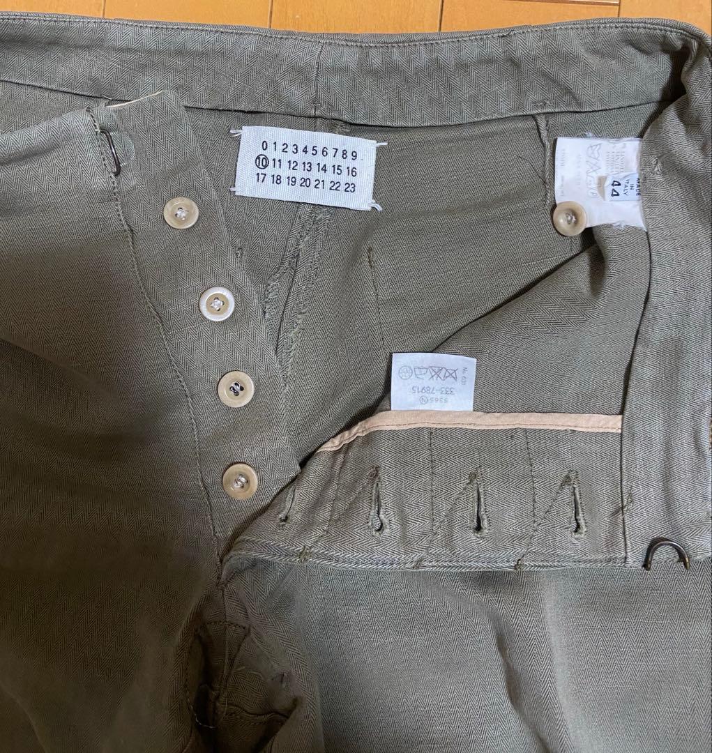 Martin Margiela マルタンマルジェラ　マックイーンパンツ　44