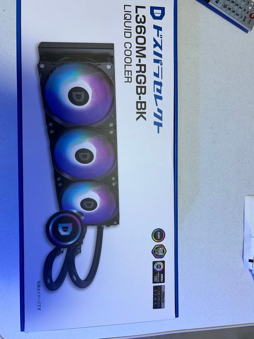 L360M-RGB-BK (ブラック)【CPU水冷クーラー】