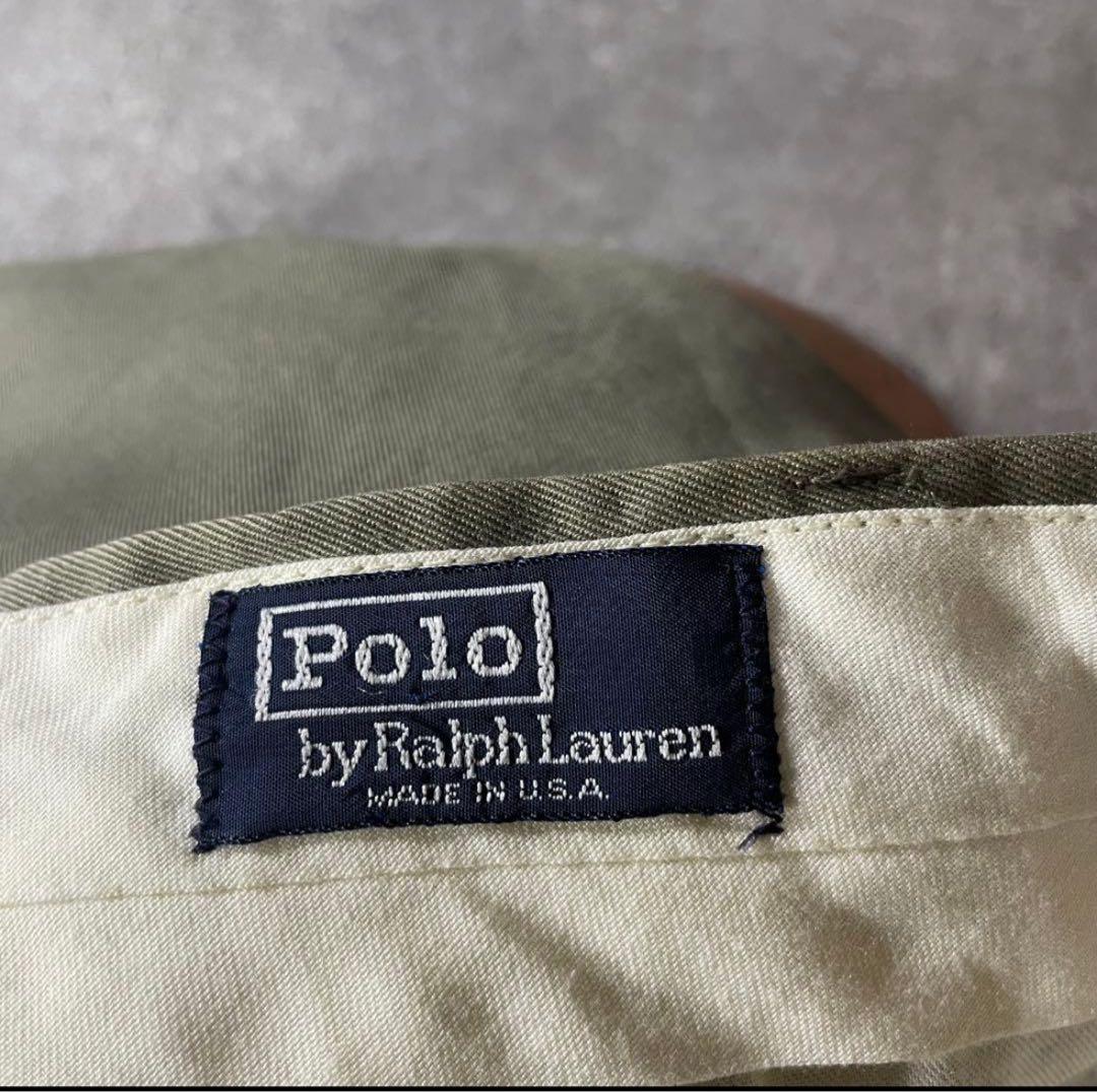 90s USA製 W34 Polo by Ralph Lauren チノパン