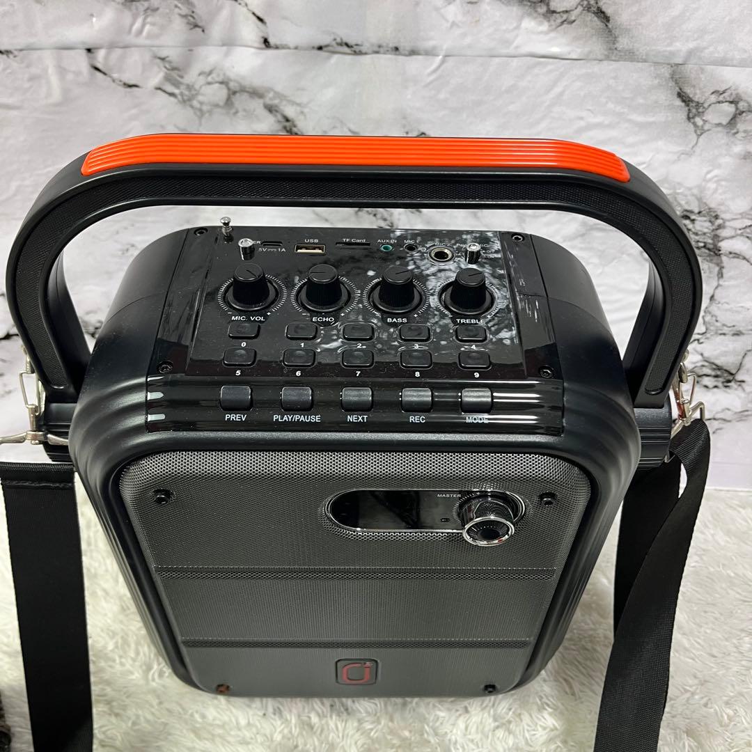 JYX-66BT ポータブルスピーカー ワイヤレスマイク2本付き