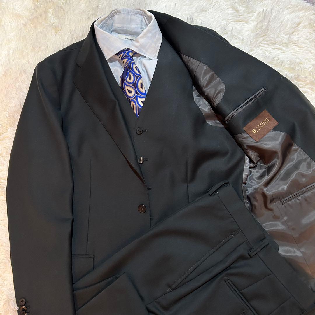 現行美品　ユニバーサルランゲージ　BISHU スーツ　セットアップ　3ピース