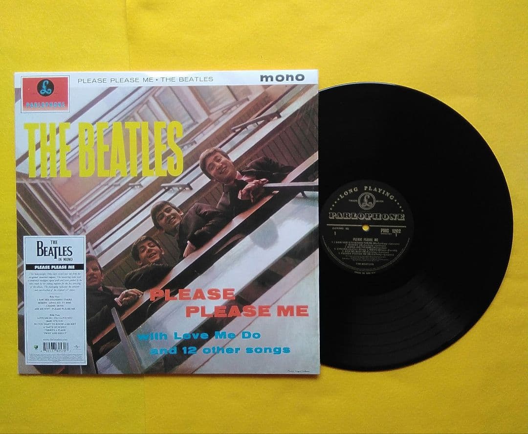 ビートルズ「PLEASE PLEASE ME」【ゴールドパーロフォン】重量盤