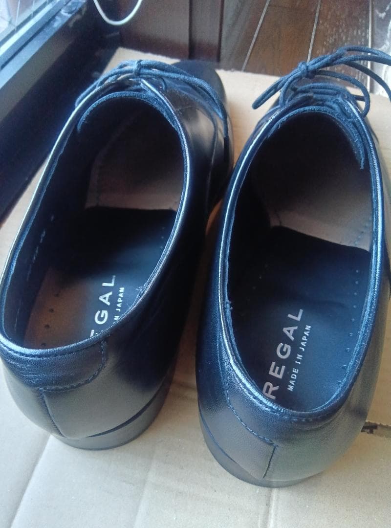 リーガル　ストレートチップ　黒　26