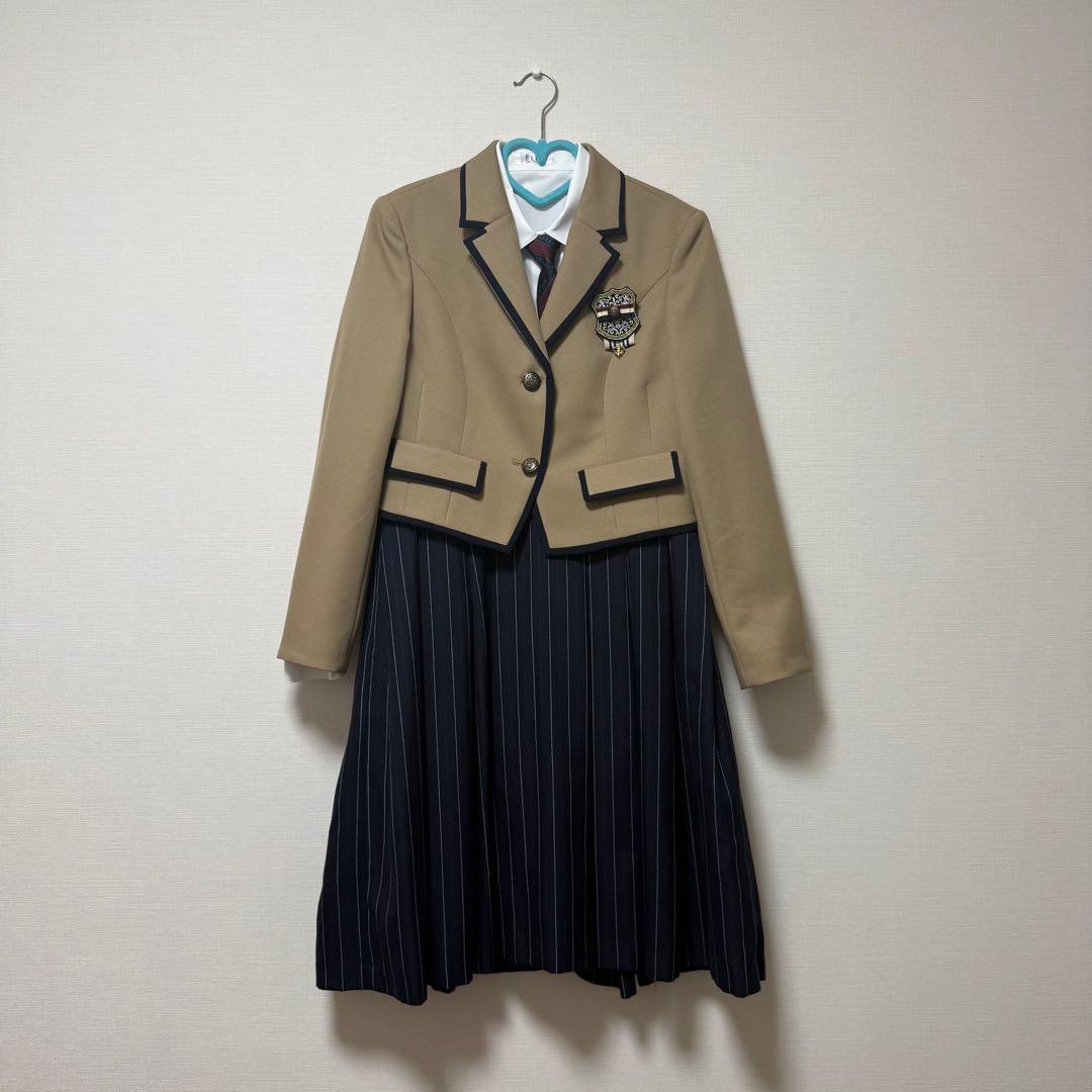 【ELLE EN NOIR】165cm学生服 ブレザーとスカートセット