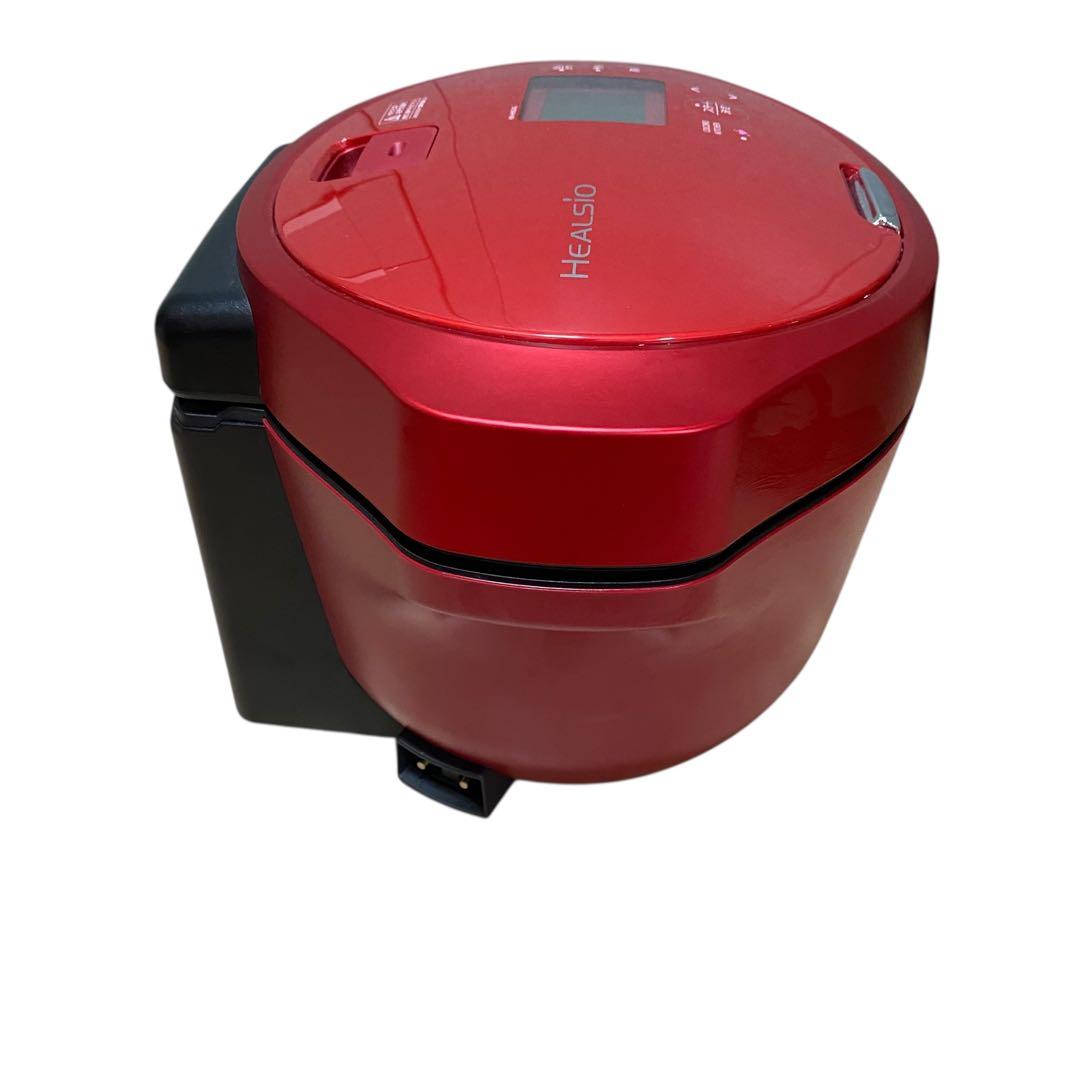 【未使用】 SHARP HEALSIO 水なし自動調理鍋 KN-HW24G-R