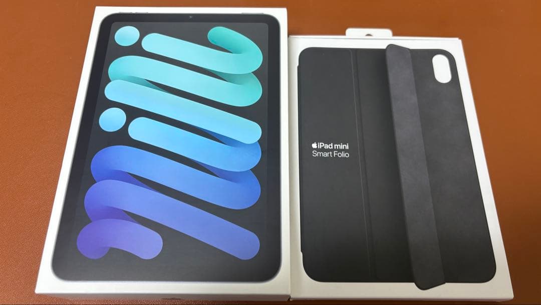 iPad mini第6世代Wi-Fi64GBスペースグレイ+純正カバー+フィルム