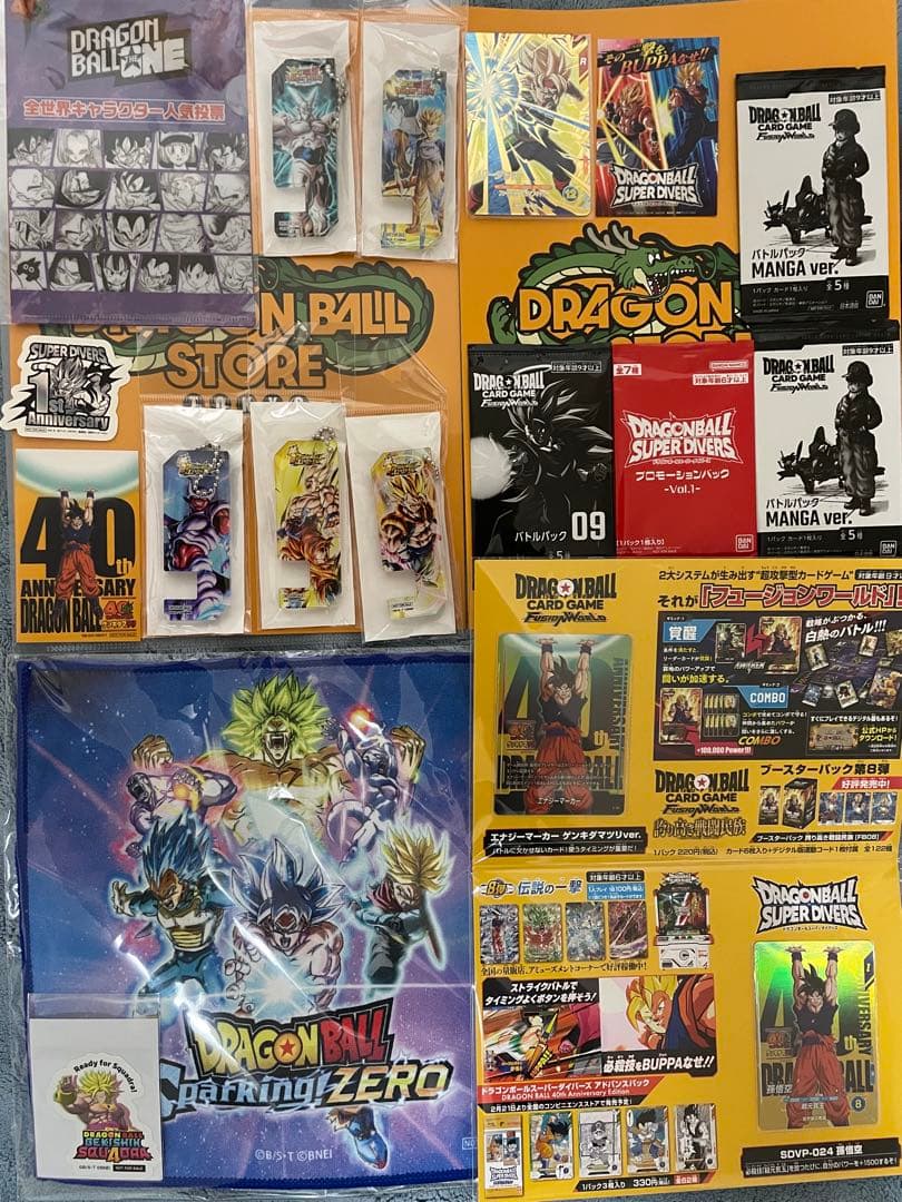 ドラゴンボール　ゲンキダマツリ、入場者特典、スマホスタンド、フュージョンワールド