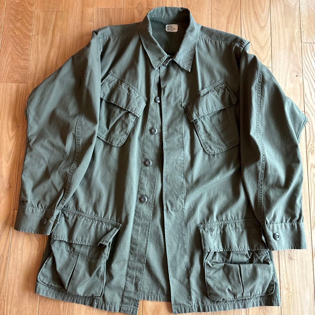 60s USARMY ジャングルファティーグSMALL-LONG