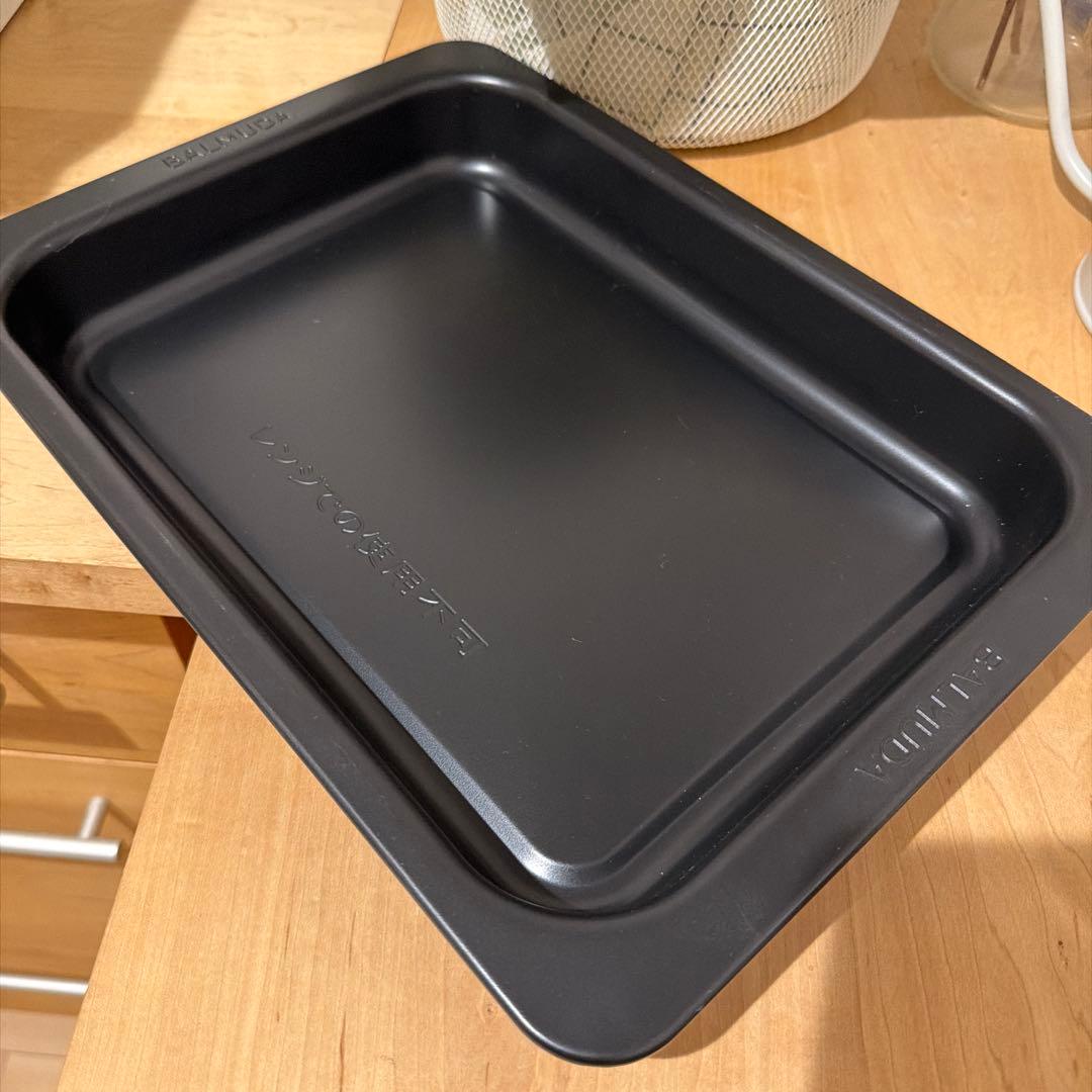 BALMUDA オーブンレンジ ホワイト（E05）オーブン機能◎