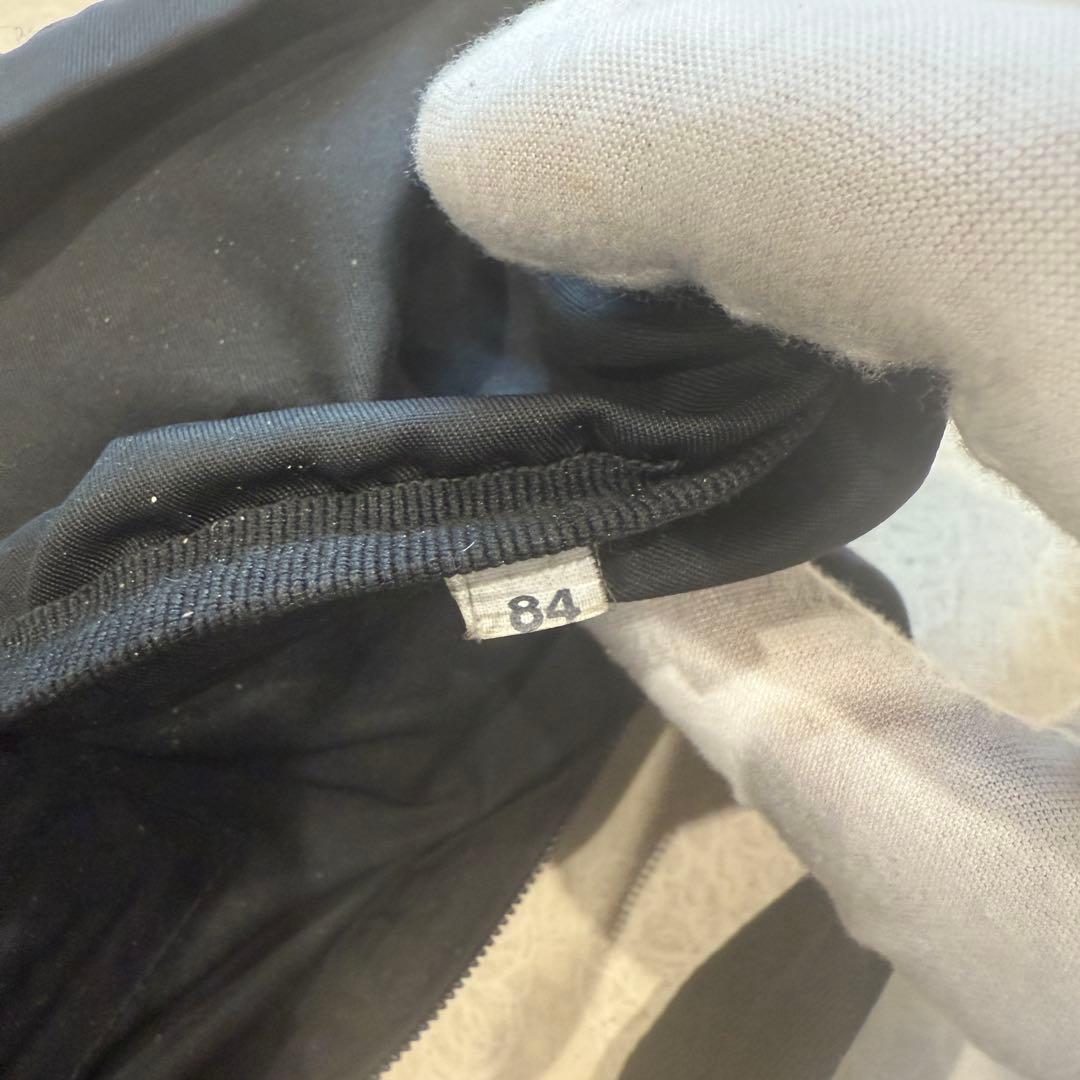 プラダ　ウエストポーチ　ボディバッグ　三角ロゴ　ブラック