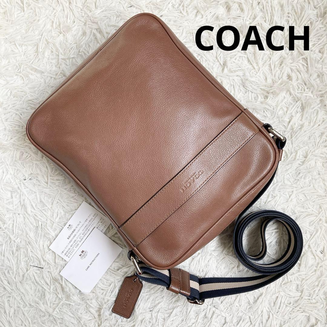 COACH コーチ チャールズ フライトバッグ ヘリテージ メッセンジャーバッグ