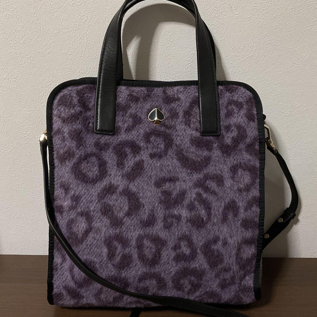 rena 新品未使用 美品 ケイトスペード モーリーレオパード 2WAY⑤