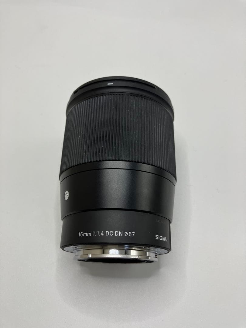 返品保証・動作確認済SIGMA 16mm F1.4 DC DNソニーEマウント用