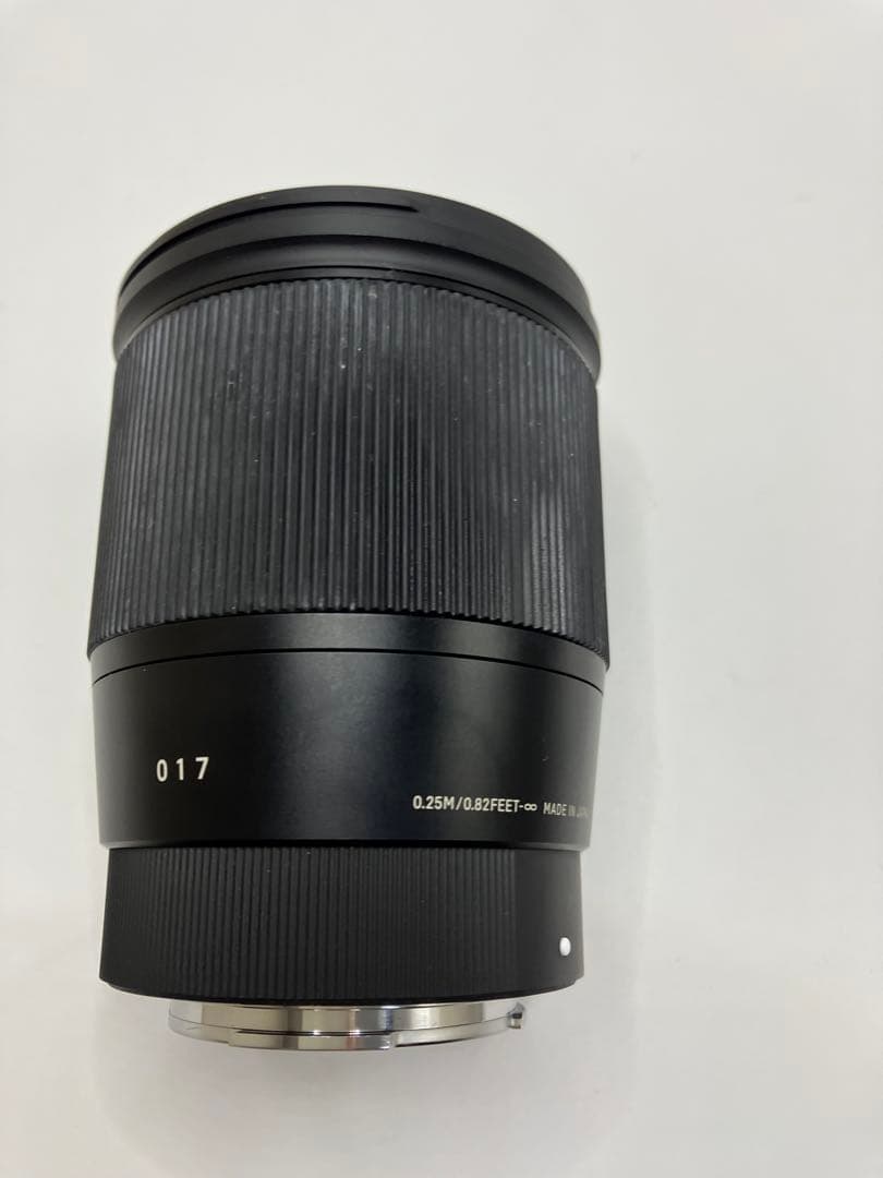 返品保証・動作確認済SIGMA 16mm F1.4 DC DNソニーEマウント用