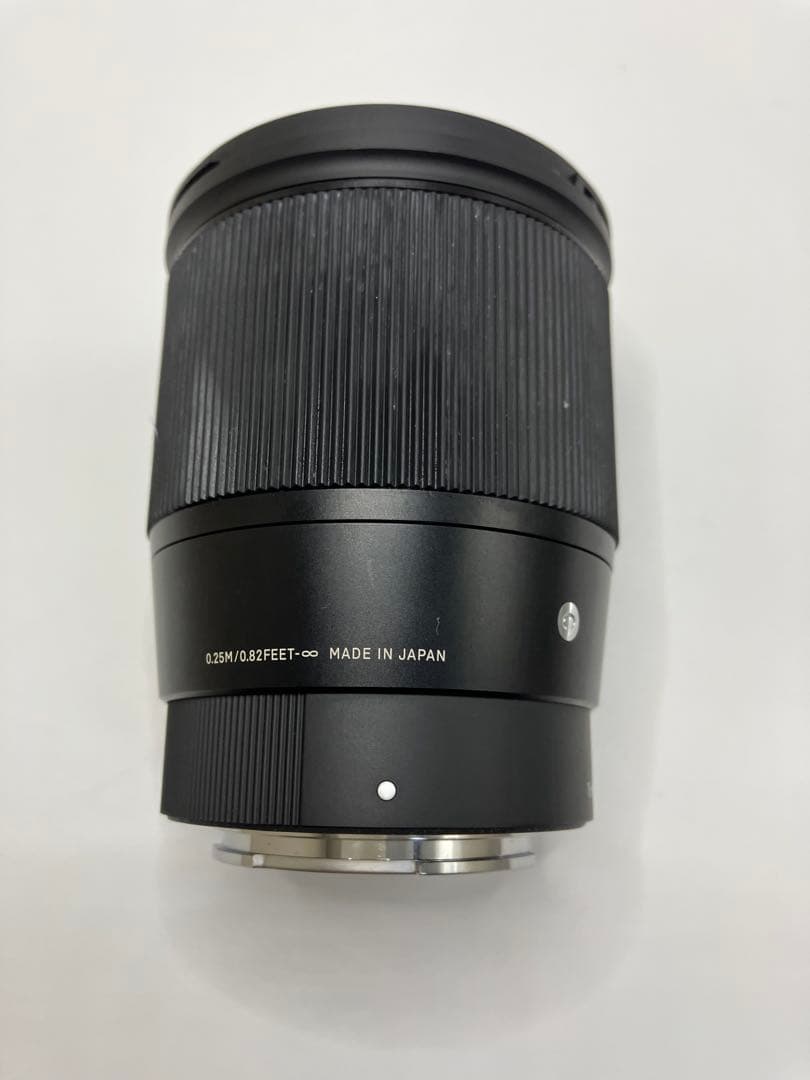 返品保証・動作確認済SIGMA 16mm F1.4 DC DNソニーEマウント用