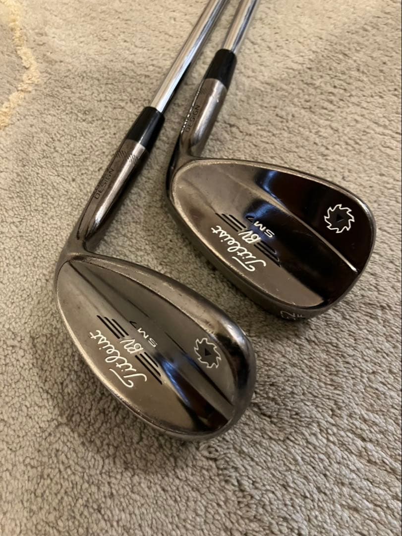 ボーケイウェッジ SM7 52°F 58°K ダイナミックゴールド 2本セット