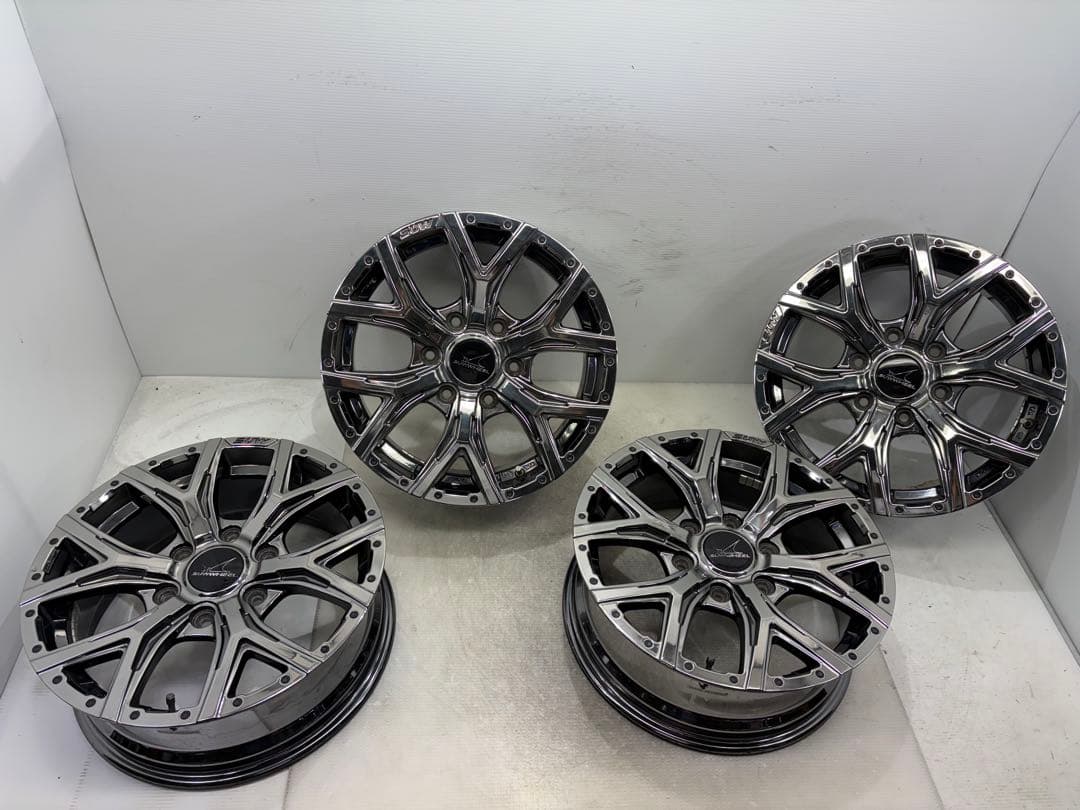 富山から☆ハイエース SUW Forte★17インチ×6.5J +38