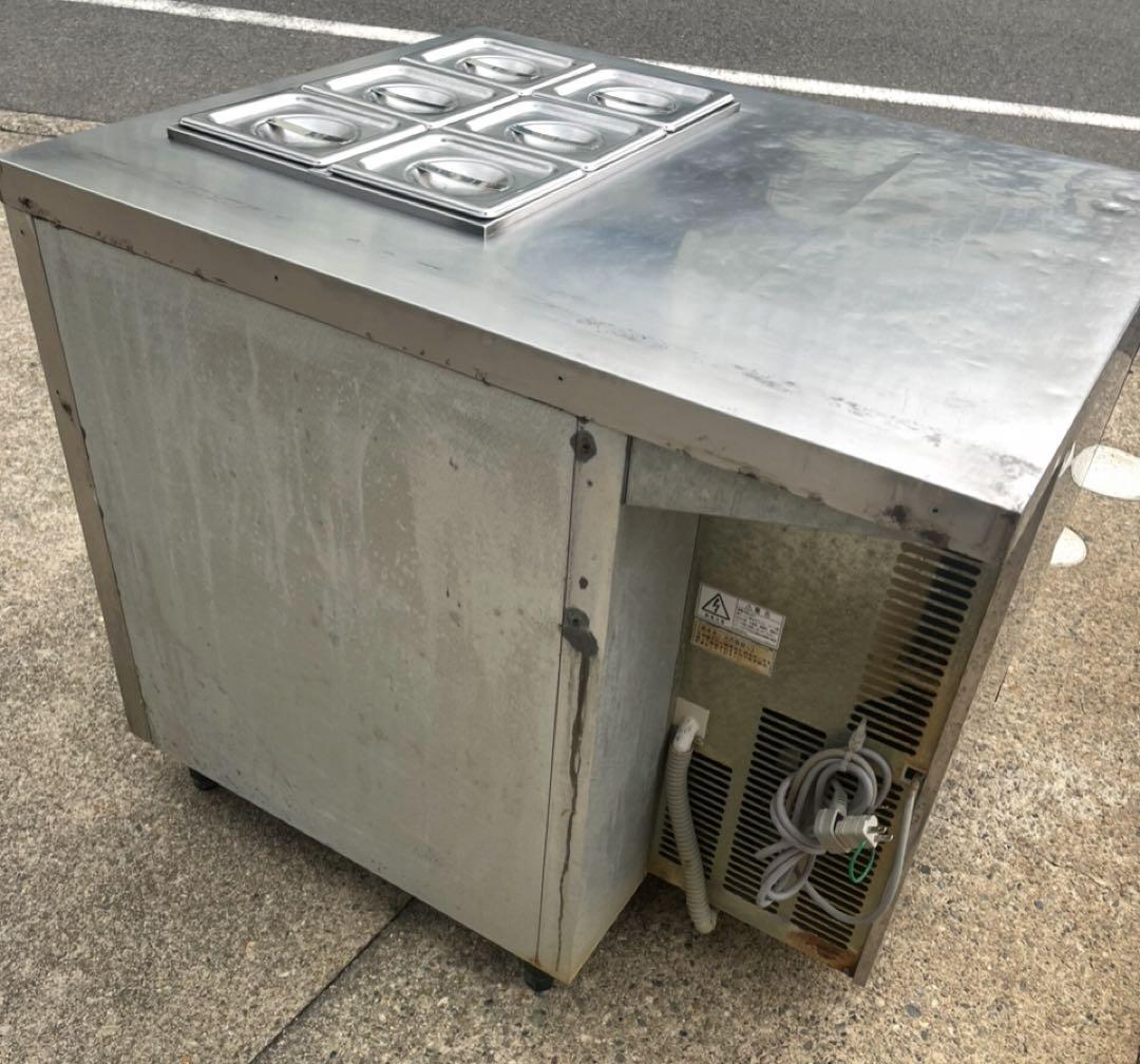 フクシマ 1ドア テーブル形 冷蔵庫 コールドテーブルYRW-090RM2 改