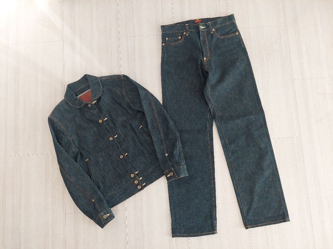 ジャケット・アウター Calee Denim Jacket & JEANS MADE IN JAPAN