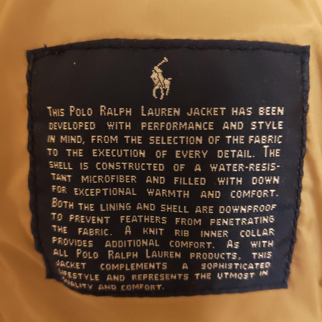 せな　Polo Ralph Lauren ダウン　USA製　ブルー　90s