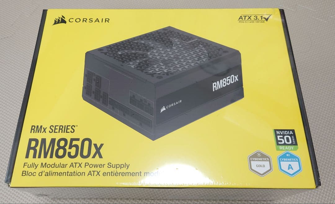 CORSAIR RM850x 2024 ATX3.1 PC電源