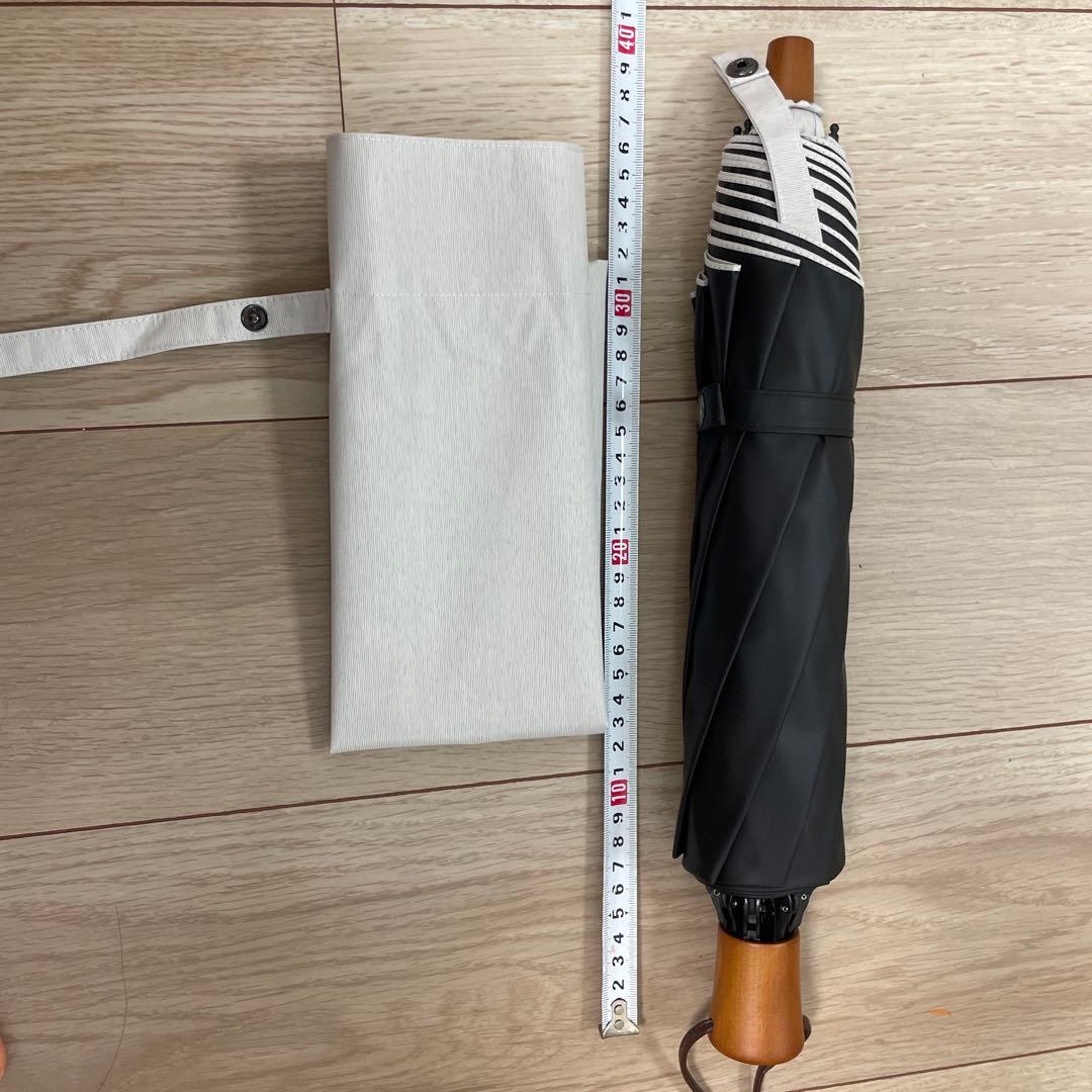 サンバリア100折りたたみ日傘 2段折 大判 / mokuアイボリー