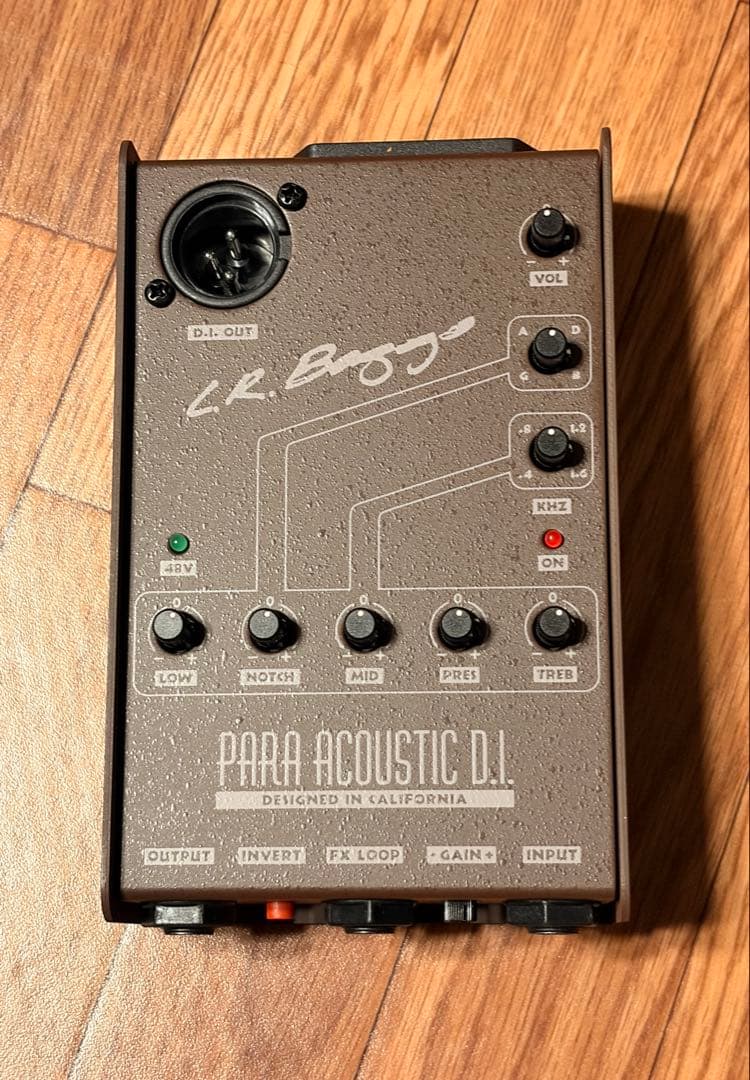 配信機器・PA機器・レコーディング機器 L.R. Baggs PARA ACOUSTIC D.I.