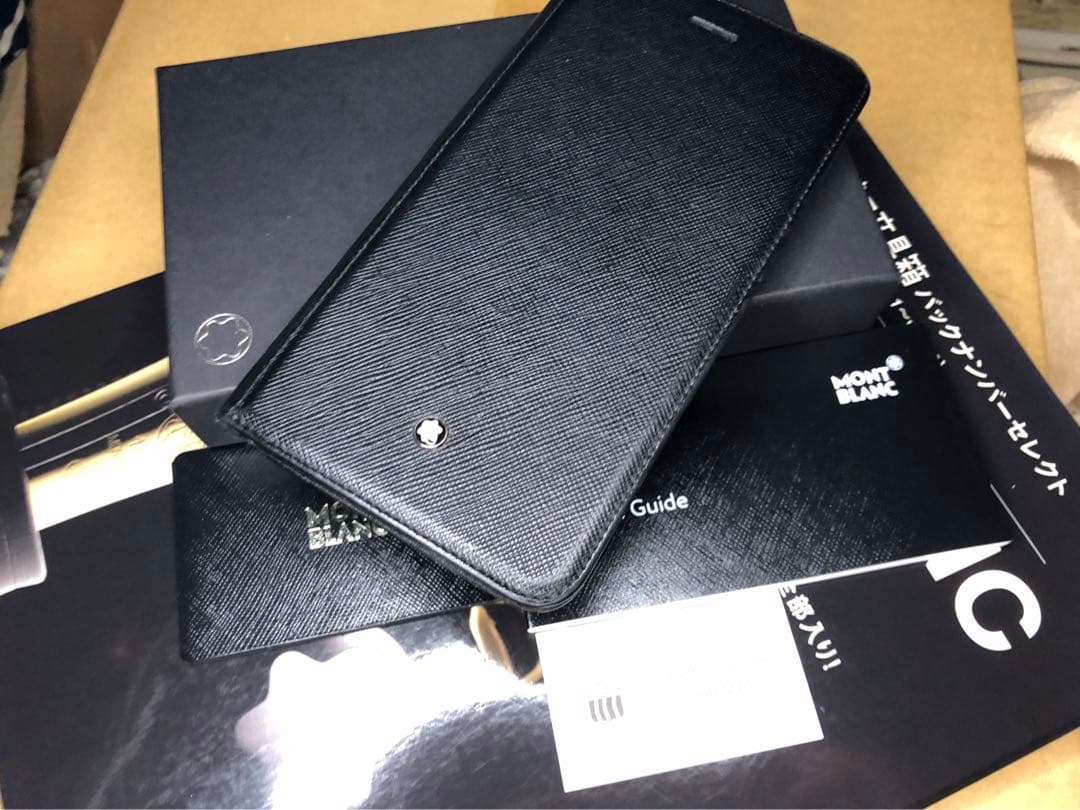 モンブラン　★稀少完売入手困難品！★iPhone7・8plus用本革スマホケース