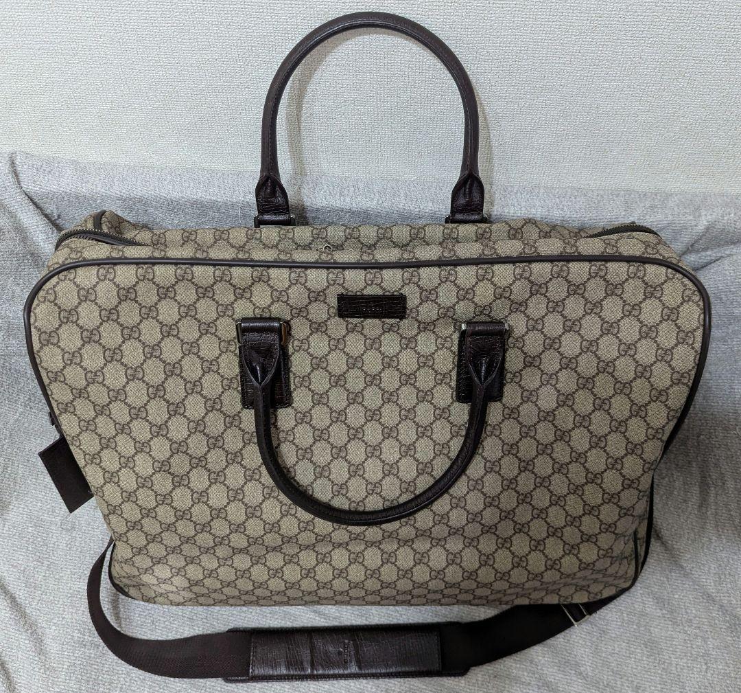 Gucci ボストンバッグ ベージュ・ブラウン