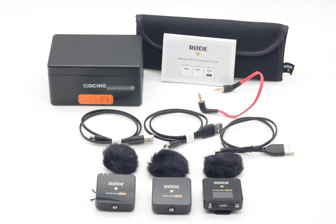 【3785】rode Wireless GO II ワイヤレスゴー II