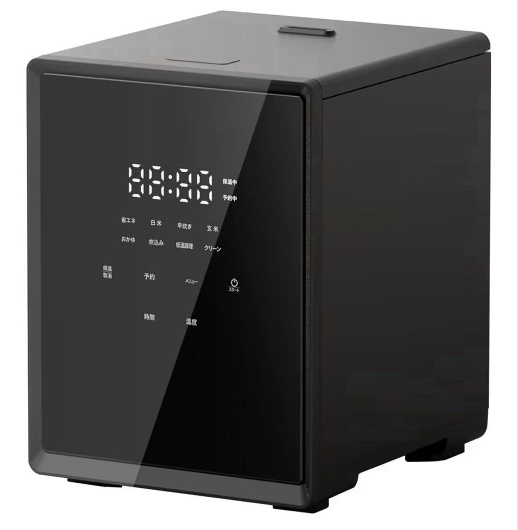 新品未開封！山善炊飯器 5.5合 マイコン式厚釜 ブラック YJS-CM102