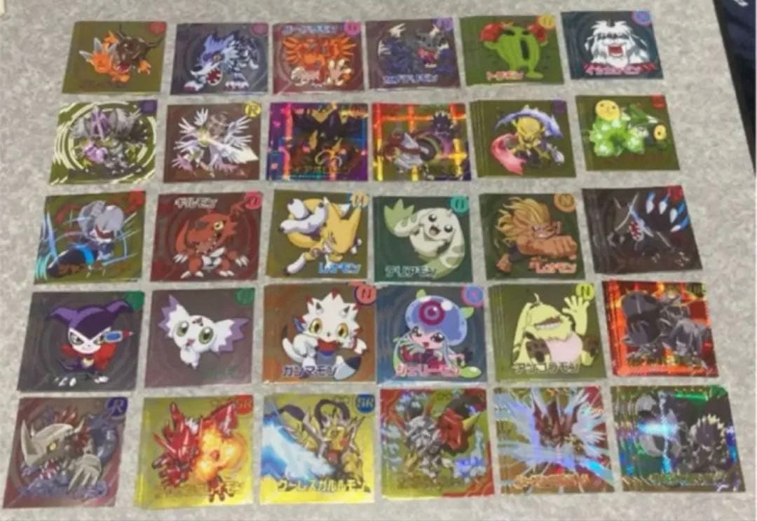 デジモン　シール　コンプリート品