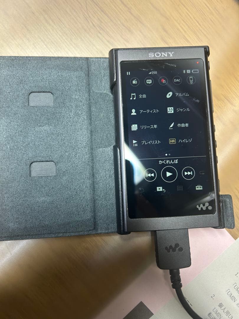Sony NW-A50seriesウォークマン16GB ケース充電コード付き