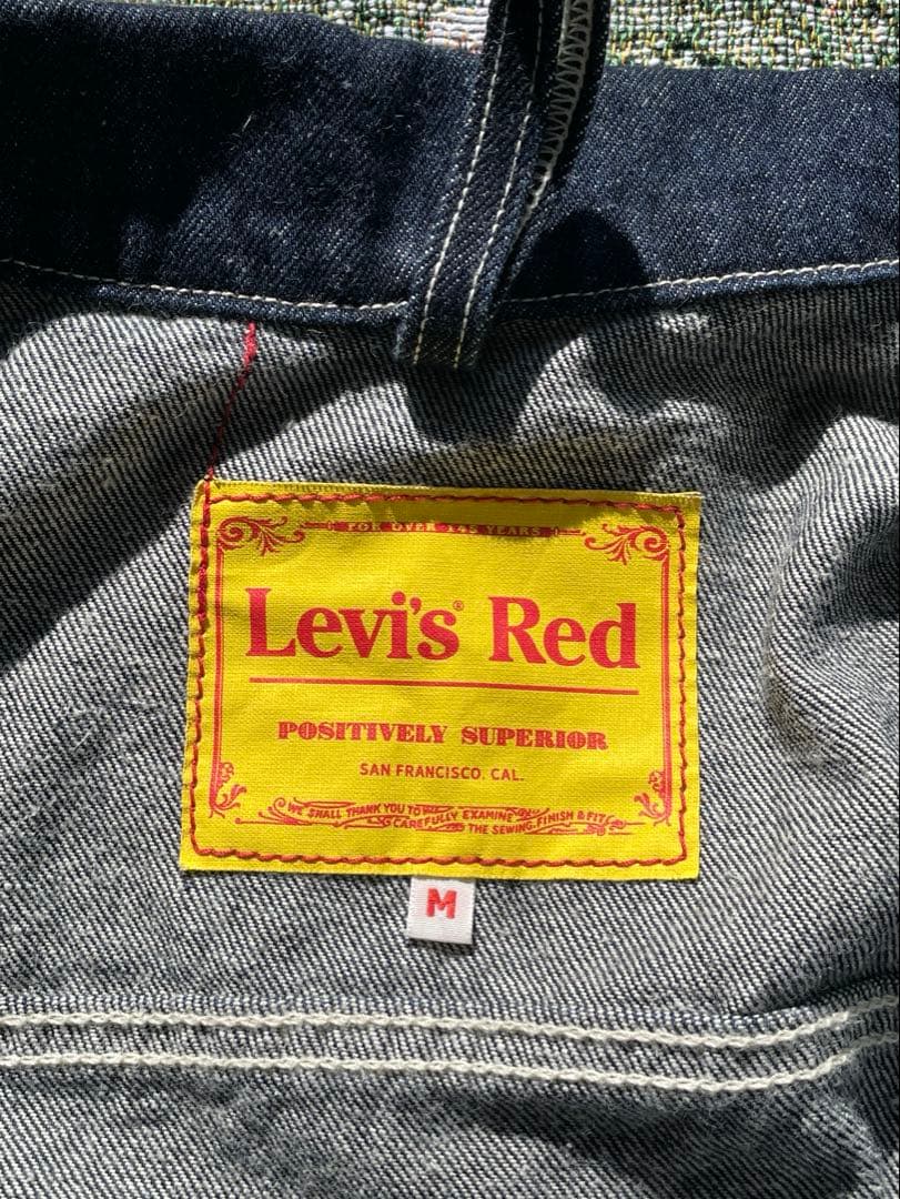 Levi’s Red デニムジャケット/カバーオールM シンチバック
