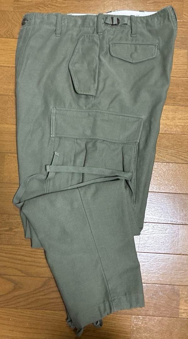 MADISON BLUE マディソンブルー ミリタリーカーゴパンツ カーキ04