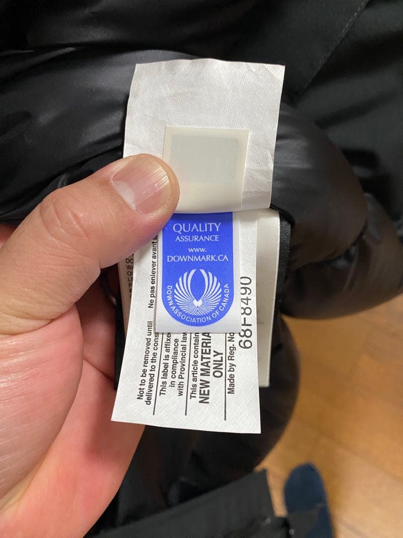 【XL】カナダグース シャトー ブラックレーベル　  