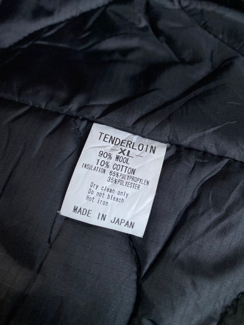 TENDERLOIN テンダーロイン01AW 星 スタッズ ウール Pコート