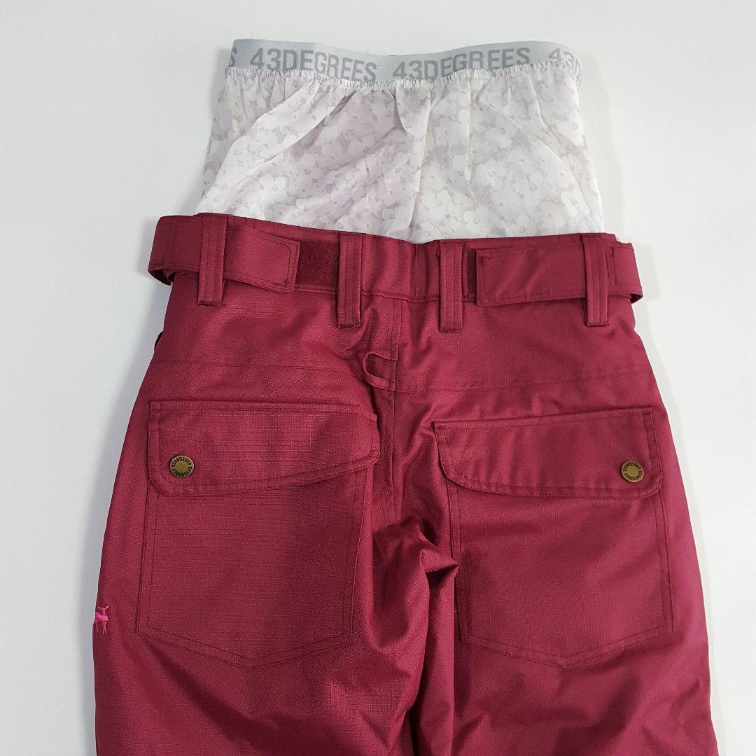 極美品　43DEGREES　レディース　スノーウェア　上下セット　スキースノボー