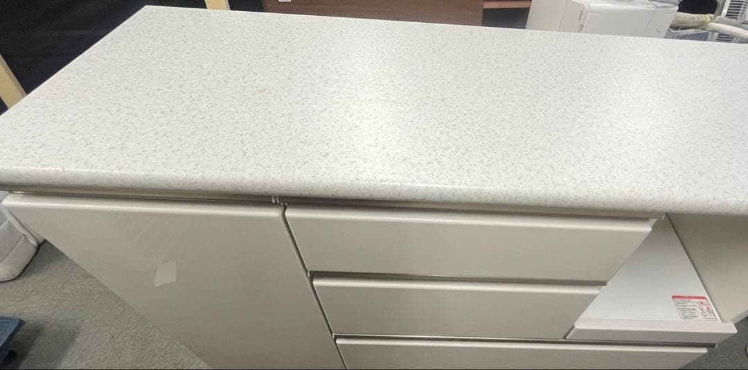 ホワイトキッチンカウンター 12,000円