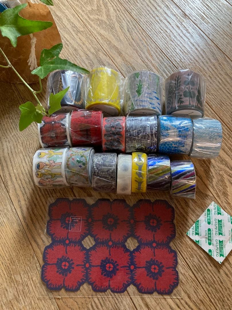 mina perhonen マスキングテープ　完売品　廃盤品　限定　ポストカード