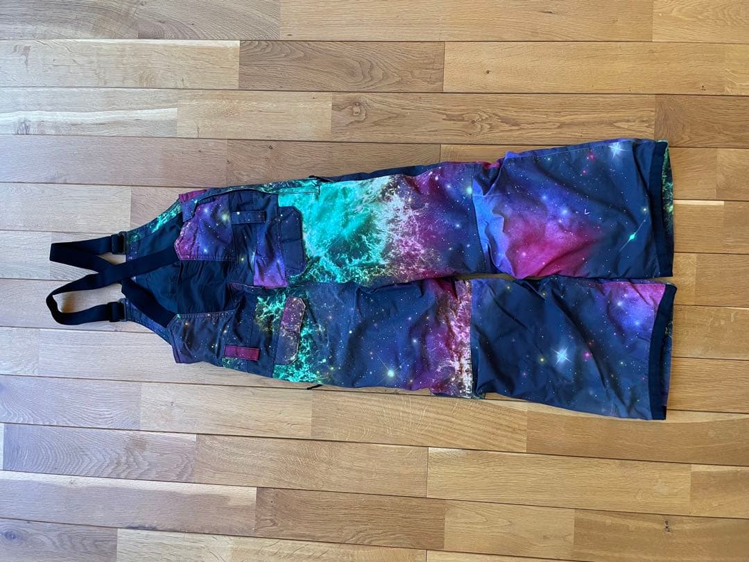 BURTON 宇宙柄 スノーボードウェアセット XS
