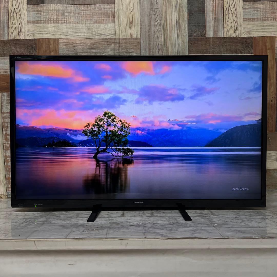 即日受渡❣️全国送料込シャープ40型液晶テレビ Wチューナー外付HDD裏番組録画