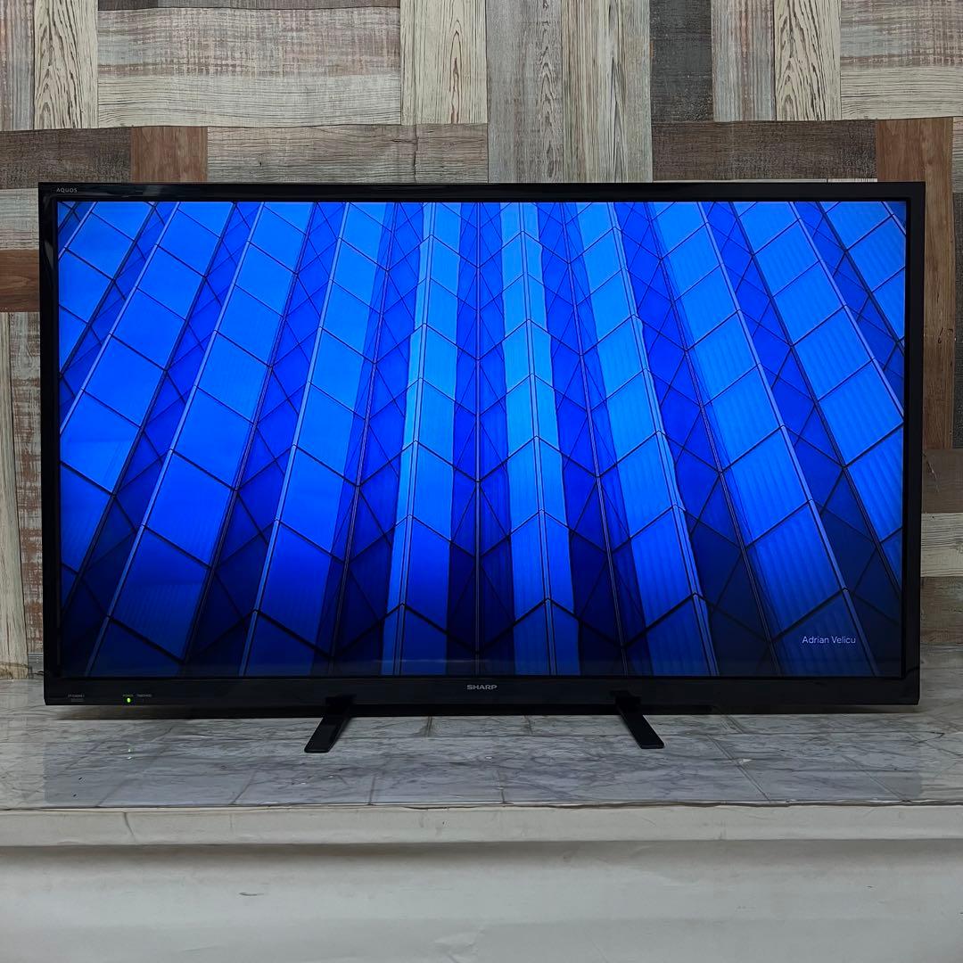 即日受渡❣️全国送料込シャープ40型液晶テレビ Wチューナー外付HDD裏番組録画