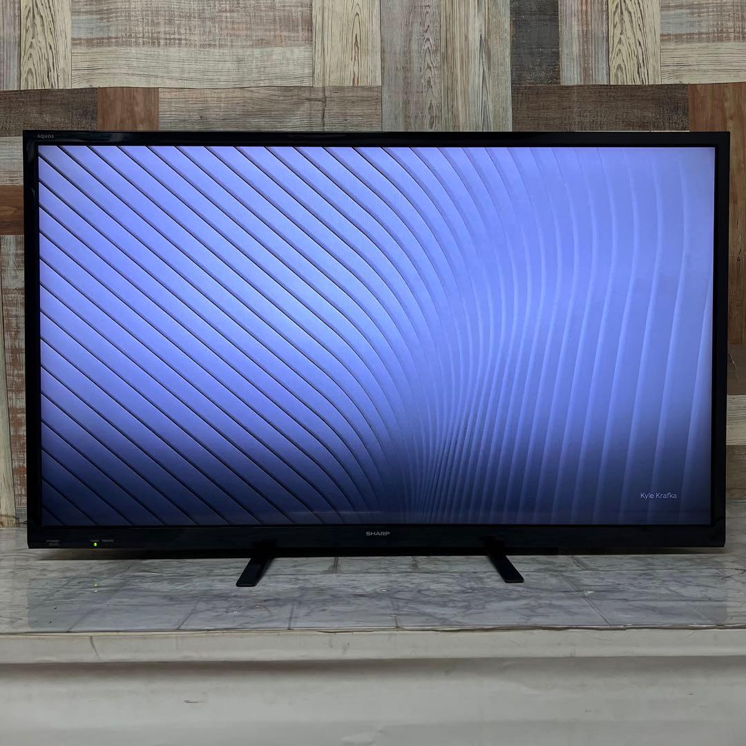 即日受渡❣️全国送料込シャープ40型液晶テレビ Wチューナー外付HDD裏番組録画