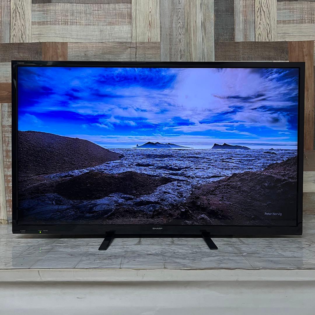 即日受渡❣️全国送料込シャープ40型液晶テレビ Wチューナー外付HDD裏番組録画