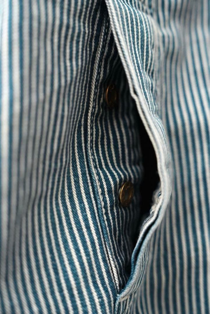 60s 70s ヴィンテージ Lee オーバーオール ヒッコリー