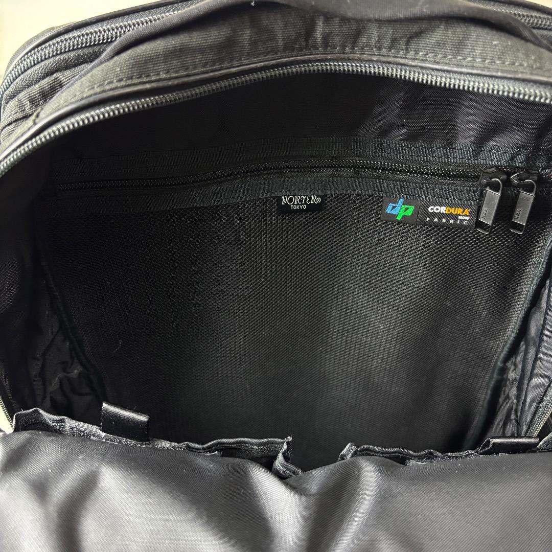 ポーター ハイブリッド デイパック 黒 リュック バックパック PORTER