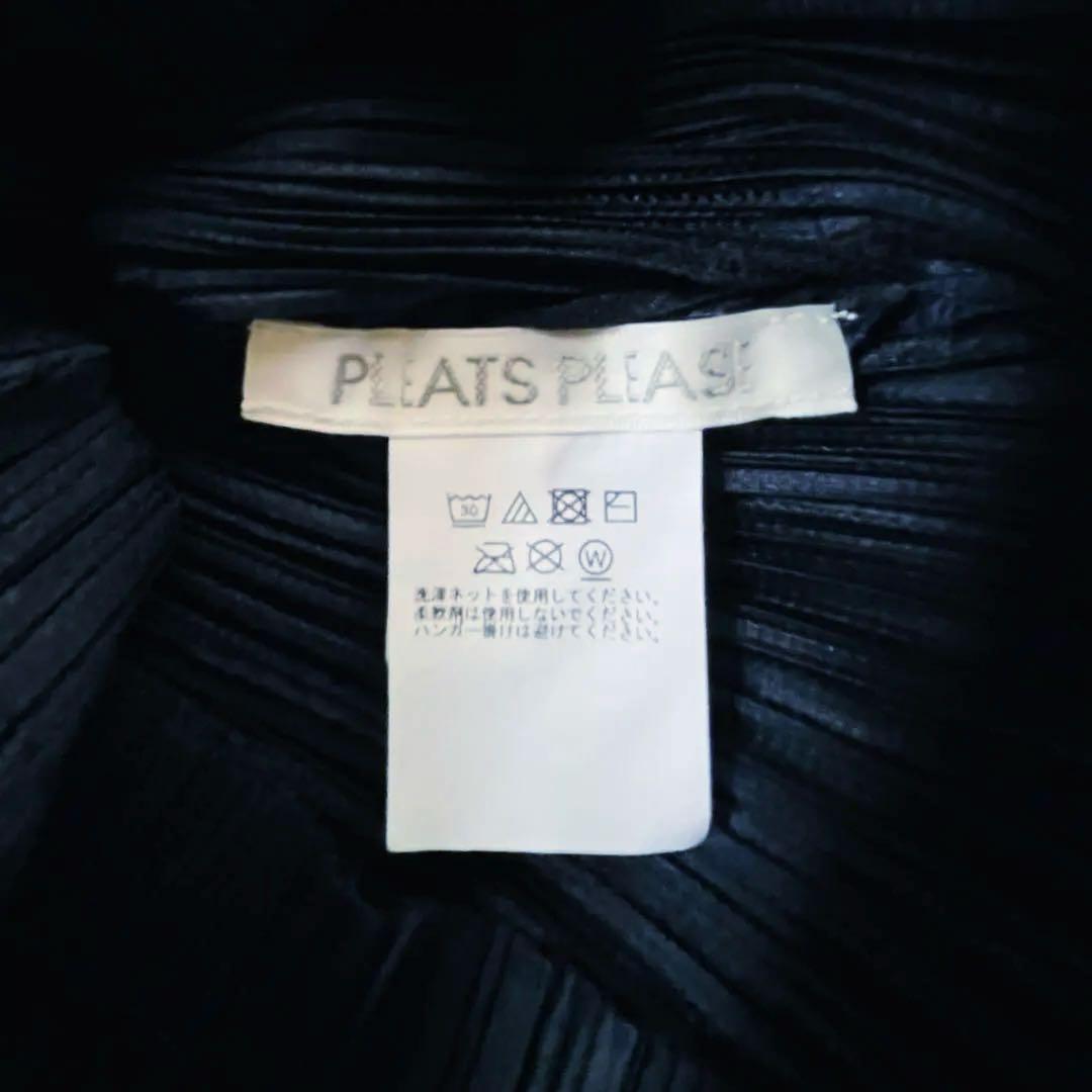 未使用級✨24秋 プリーツプリーズ ロングチュニック ワンピース 濃紺 FREE