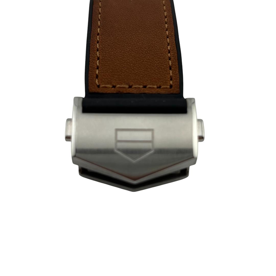 タグホイヤー コネクテッド E3/E4 交換用ベルト 45mm ブラウン